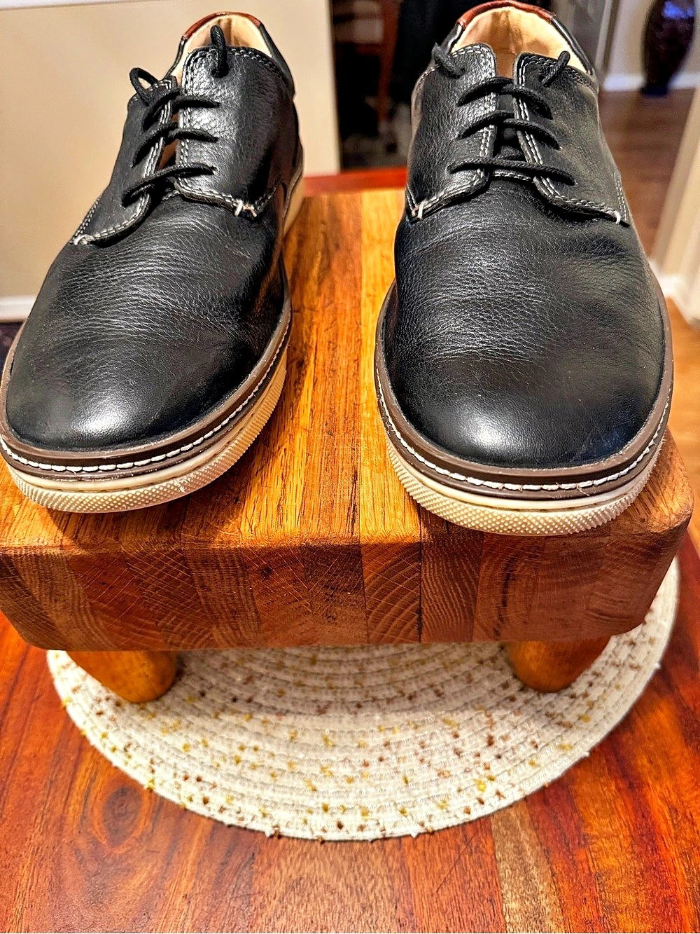 Men’s Johnston & Murphy Mcguffey Plain Toe Sheepskin Shoe